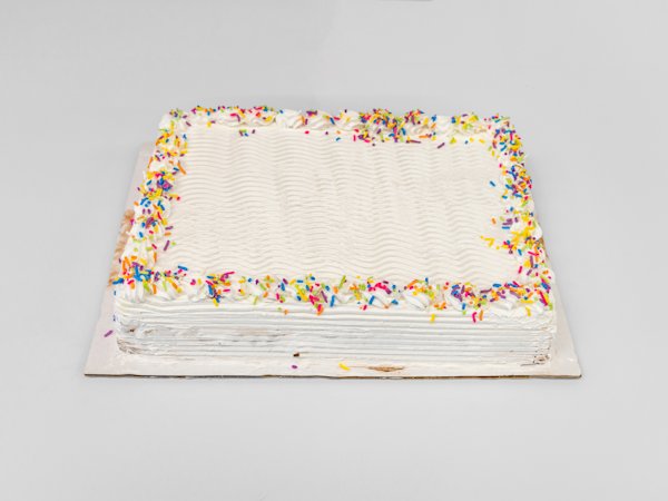 Sheet ice cream cake