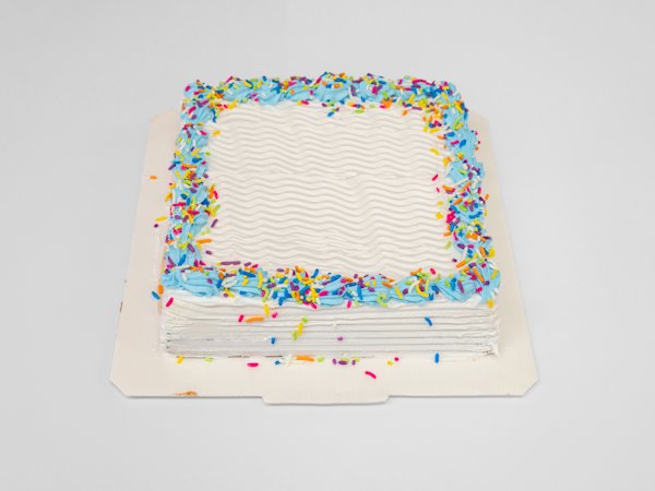Custom ice cream celebration cake